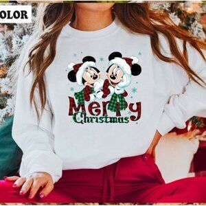 Mickey Merry Christmas Sweatshirt Disney Christmas Sweatshirt Holiday Gifts